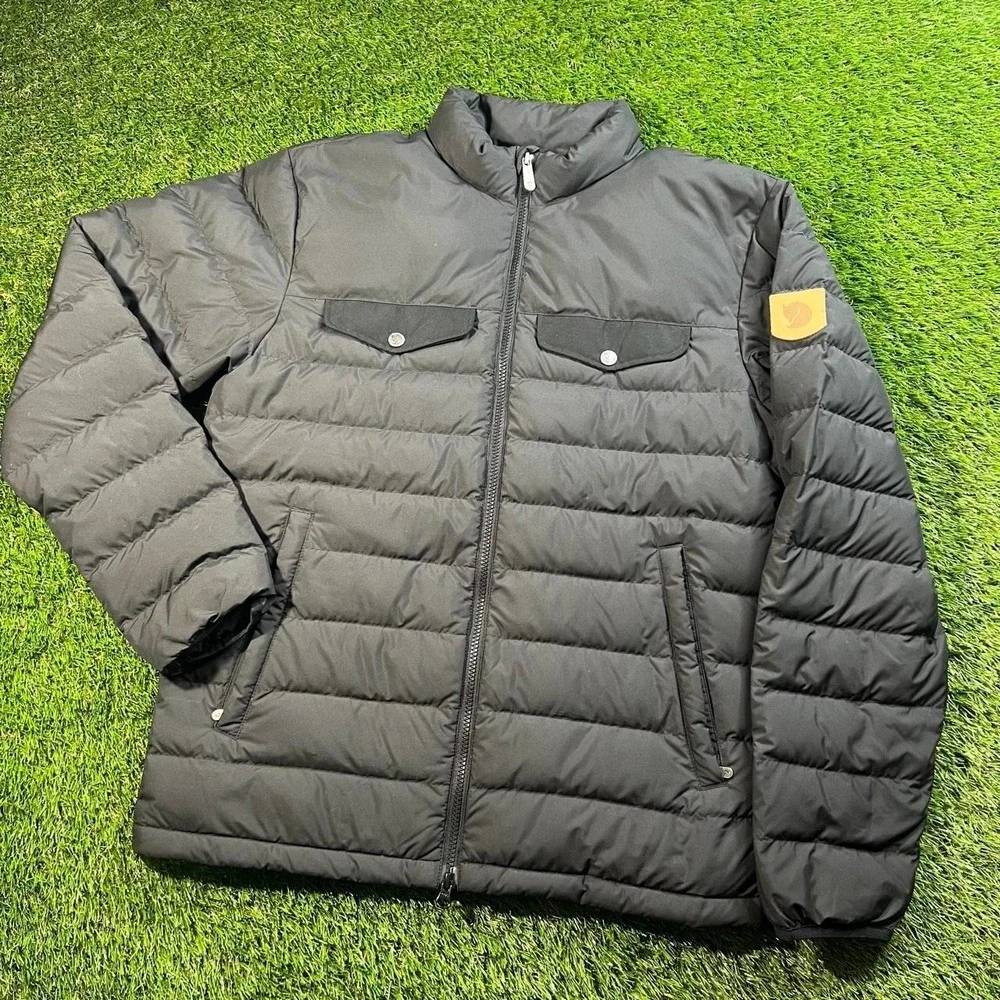 Fjallraven Greenland Down Liner Jacket Medium Black 600 Fill Power Down Puffer